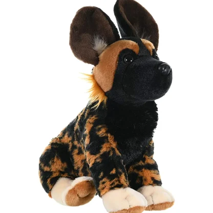 Wild Republic Cuddlekins*African Painted Dog Stuffed Animal - 12"