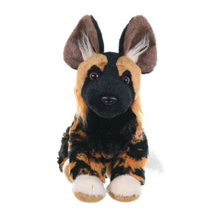 Wild Republic Cuddlekins*African Painted Dog Stuffed Animal - 8"