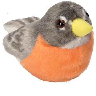 Wild Republic Audubon Birds*Audubon II American Robin Stuffed Animal - 5"