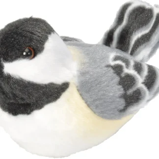 Wild Republic Audubon Birds*Audubon II Black-capped Chickadee Stuffed Animal - 5"