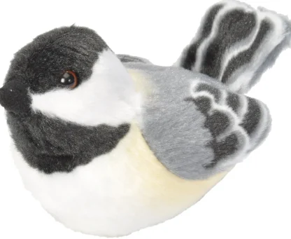 Wild Republic Audubon Birds*Audubon II Black-capped Chickadee Stuffed Animal - 5"