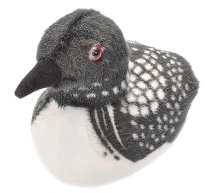 Wild Republic Audubon Birds*Audubon II Common Loon Stuffed Animal with Sound - 5"