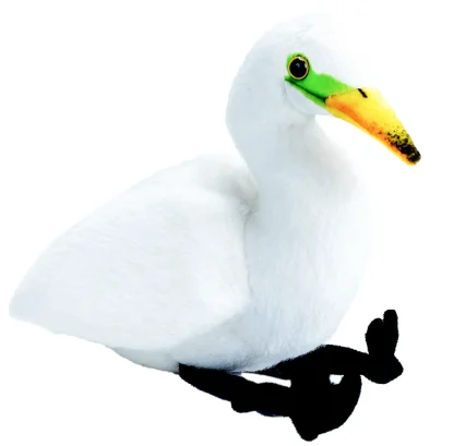 Wild Republic Audubon Birds*Audubon II Egret Stuffed Animal with Sound - 5"