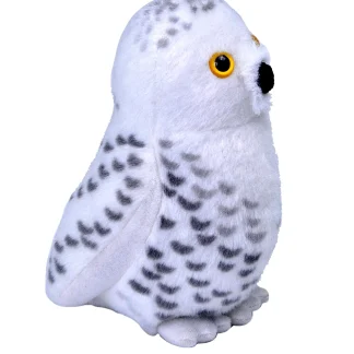 Wild Republic Audubon Birds*Audubon II Snowy Owl Stuffed Animal with Sound - 5"