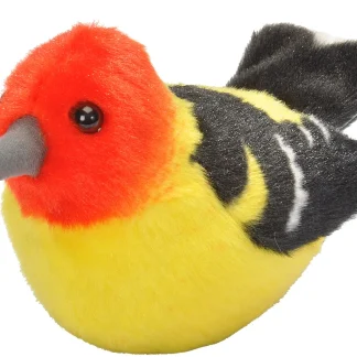 Wild Republic Audubon Birds*Audubon II Western Tanager Stuffed Animal with Sound - 5"