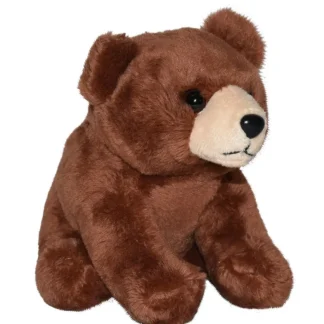 Wild Republic Pocketkins*Bear Brown Stuffed Animal - 5"