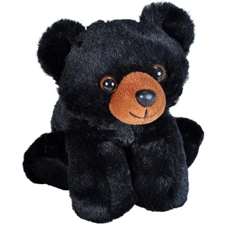 Wild Republic Hug'Ems*Black Bear Stuffed Animal - 7"