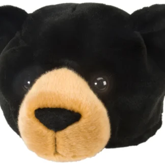 Wild Republic Wr Plush*Black Bear Stuffed Animal Hat