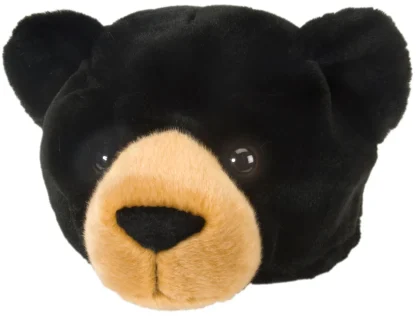 Wild Republic Wr Plush*Black Bear Stuffed Animal Hat