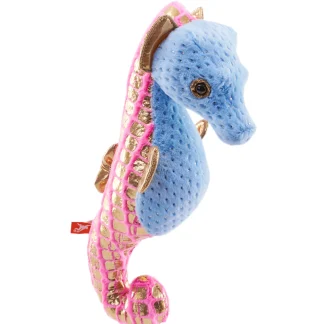 Wild Republic Foilkins*Blue Seahorse Stuffed Animal - 12"