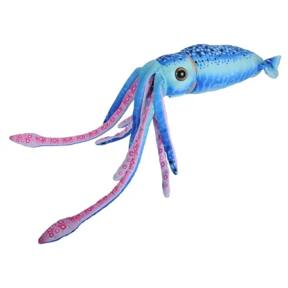 Wild Republic Wr Plush*Blue Squid Stuffed Animal - 12"