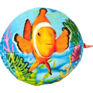 Wild Republic Wr Plush*Clown Fish Stress Ball - 3.5"