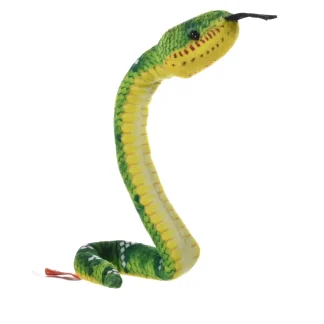 Wild Republic Coilkins*Coilkins Emerald Tree Boa Stuffed Animal - 12"