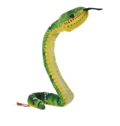 Wild Republic Coilkins*Coilkins Emerald Tree Boa Stuffed Animal - 12"