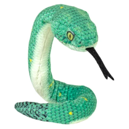 Wild Republic Coilkins*Coilkins Green Bush Viper Stuffed Animal - 12"