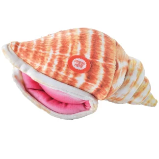 Wild Republic Wild Calls*Conch Queen Shell Stuffed Animal - 8"