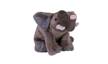 Wild Republic Cuddlekins Eco*Cuddlekins Eco African Elephant Stuffed Animal - 12"