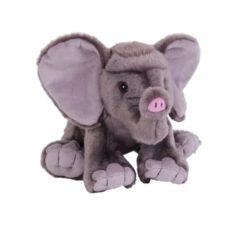 Wild Republic Cuddlekins Eco*Cuddlekins Eco African Elephant Stuffed Animal - 8"