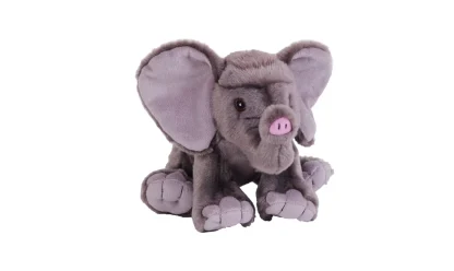 Wild Republic Cuddlekins Eco*Cuddlekins Eco African Elephant Stuffed Animal - 8"