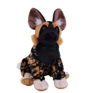 Wild Republic Cuddlekins Eco*Cuddlekins Eco African Wild Dog Stuffed Animal - 12"