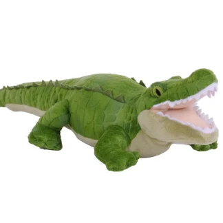 Wild Republic Cuddlekins Eco*Cuddlekins Eco Alligator Stuffed Animal - 8"