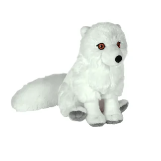 Wild Republic Cuddlekins Eco*Cuddlekins Eco Arctic Fox Stuffed Animal - 12"