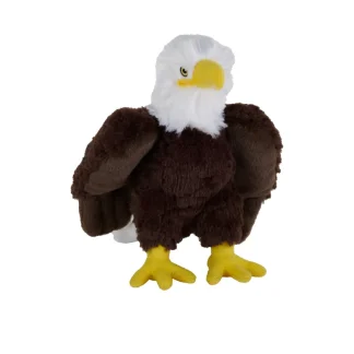 Wild Republic Cuddlekins Eco*Cuddlekins Eco Bald Eagle Stuffed Animal - 8"