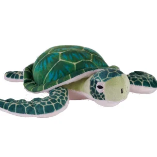 Wild Republic Cuddlekins Eco*Cuddlekins Eco Green Sea Turtle Stuffed Animal - 8"