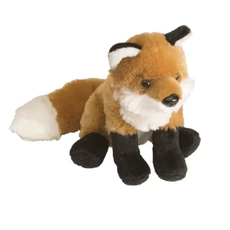 Wild Republic Cuddlekins Eco*Cuddlekins Eco Red Fox Stuffed Animal - 8"