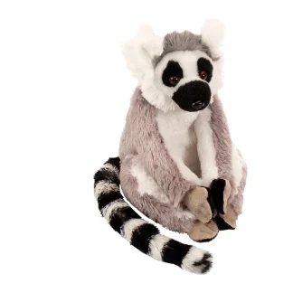 Wild Republic Cuddlekins Eco*Cuddlekins Eco Ring Tailed Lemur Stuffed Animal - 8"