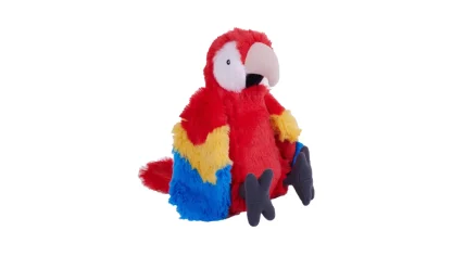 Wild Republic Cuddlekins Eco*Cuddlekins Eco Scarlet Macaw Stuffed Animal - 8"