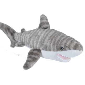 Wild Republic Cuddlekins Eco*Cuddlekins Eco Tiger Shark Stuffed Animal - 8"