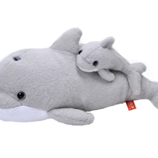 Wild Republic Mom & Baby*Dolphin - Mom & Baby 12"