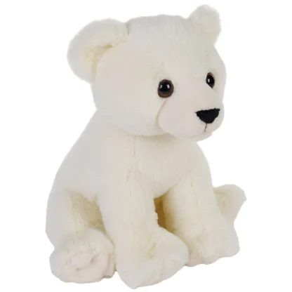 Wild Republic Earthkins*Earthkins Mini Polar Bear Stuffed Animal - 8"