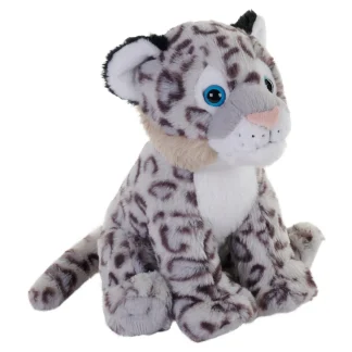 Wild Republic Earthkins*Earthkins Mini Snow Leopard Stuffed Animal - 8"