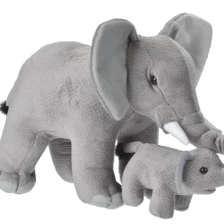 Wild Republic Mom & Baby*Elephant - Mom & Baby 12"