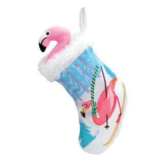 Wild Republic Seasonal*Flamingo Holiday Stocking