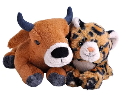 Wild Republic Wr Plush*Friends - Leopard & Cow