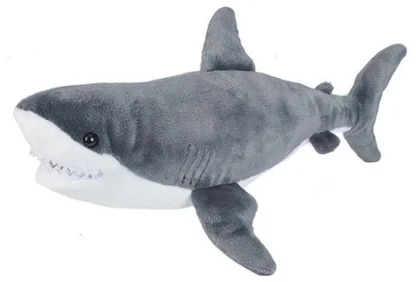 Wild Republic Cuddlekins*Great White Shark Stuffed Animal - 15"