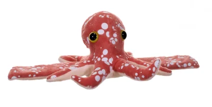 Wild Republic Glow In The Dark*Huggers Glow In The Dark Octopus Stuffed Animal - 8"