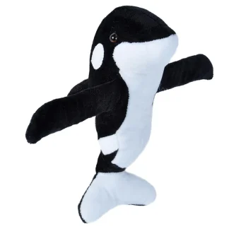 Wild Republic Huggers*Huggers Orca Stuffed Animal - 8"