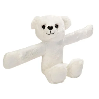 Wild Republic Huggers*Huggers Polar Bear Stuffed Animal - 8"