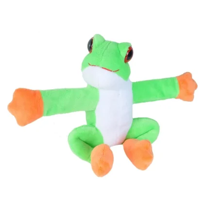 Wild Republic Huggers*Huggers Red-eyed Tree Frog Stuffed Animal - 8"