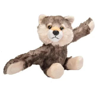 Wild Republic Huggers*Huggers Wolf Stuffed Animal - 8"