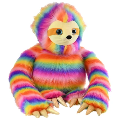 Wild Republic Wr Plush*Jumbo Rainbow Sloth Stuffed Animal - 25"