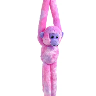 Wild Republic Vibe Brights*Light-Up Purple Hanging Monkey