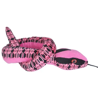 Wild Republic Plush Snakes*Links Pink Snake Stuffed Animal - 54"