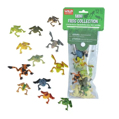 Wild Republic Polybag*Mini Polybag of Frog Figurines