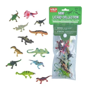 Wild Republic Polybag*Mini Polybag of Lizard Figurines