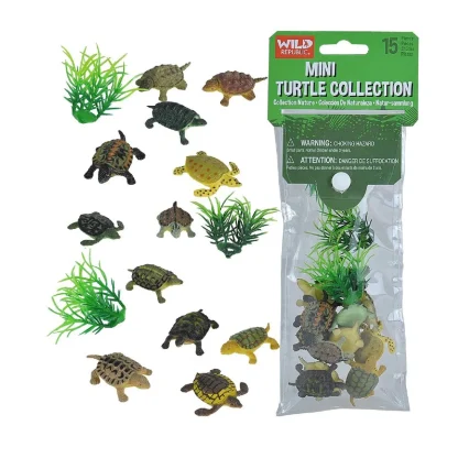 Wild Republic Polybag*Mini Polybag of Turtle Figurines